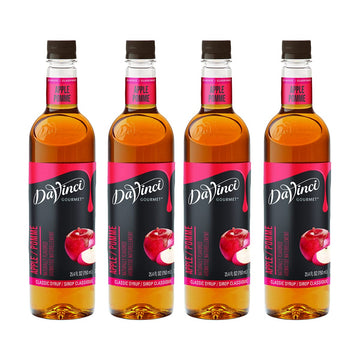Davinci Gourmet Classic Apple Syrup, 25.4 Ounce (Pack Of 4)