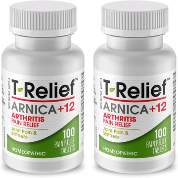 T-Relief Arthritis Arnica +12 Pain Relieving Natural Medicines Help Re
