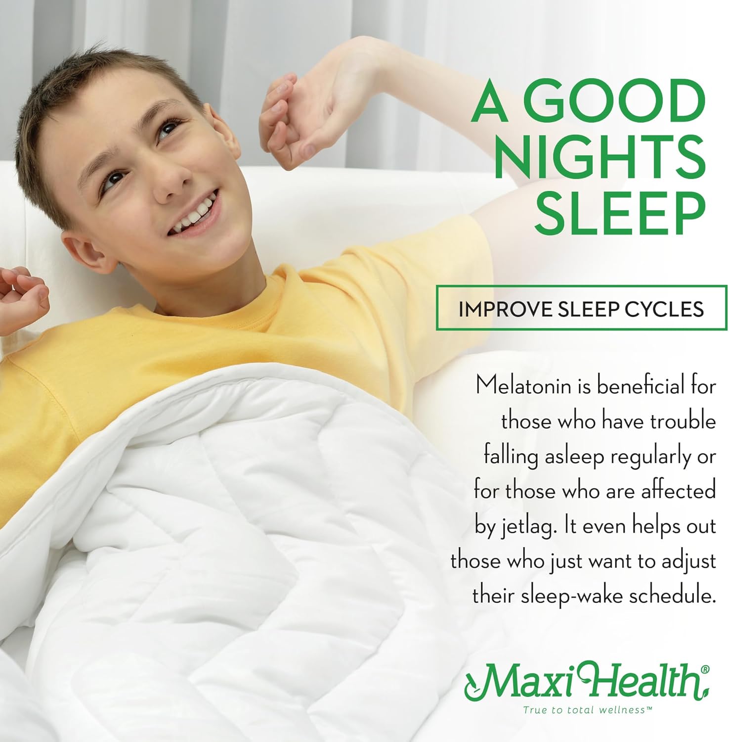 Maxi-Health Liquid Melatonin Drops For Kids - 2 Fl Oz 177 Servings With Dropper - Natural Sleep Aid Supplement For Children And Teens - Helps Fall Asleep Faster And Stay Sleeping Longer : Health & Household