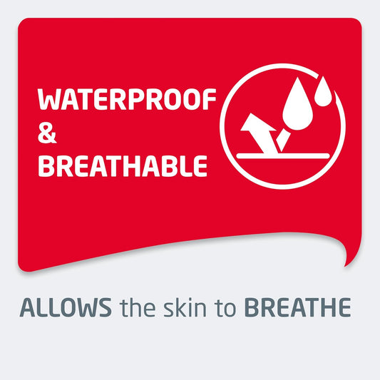 Leukomed T Plus - Sterile Wound Dressing - Waterproof And Breathable, First-Aid Plasters - Ideal For Postoperative Care - Transparent - 8 Cm X 10 Cm - Box Of 5 (Pack Of 2)