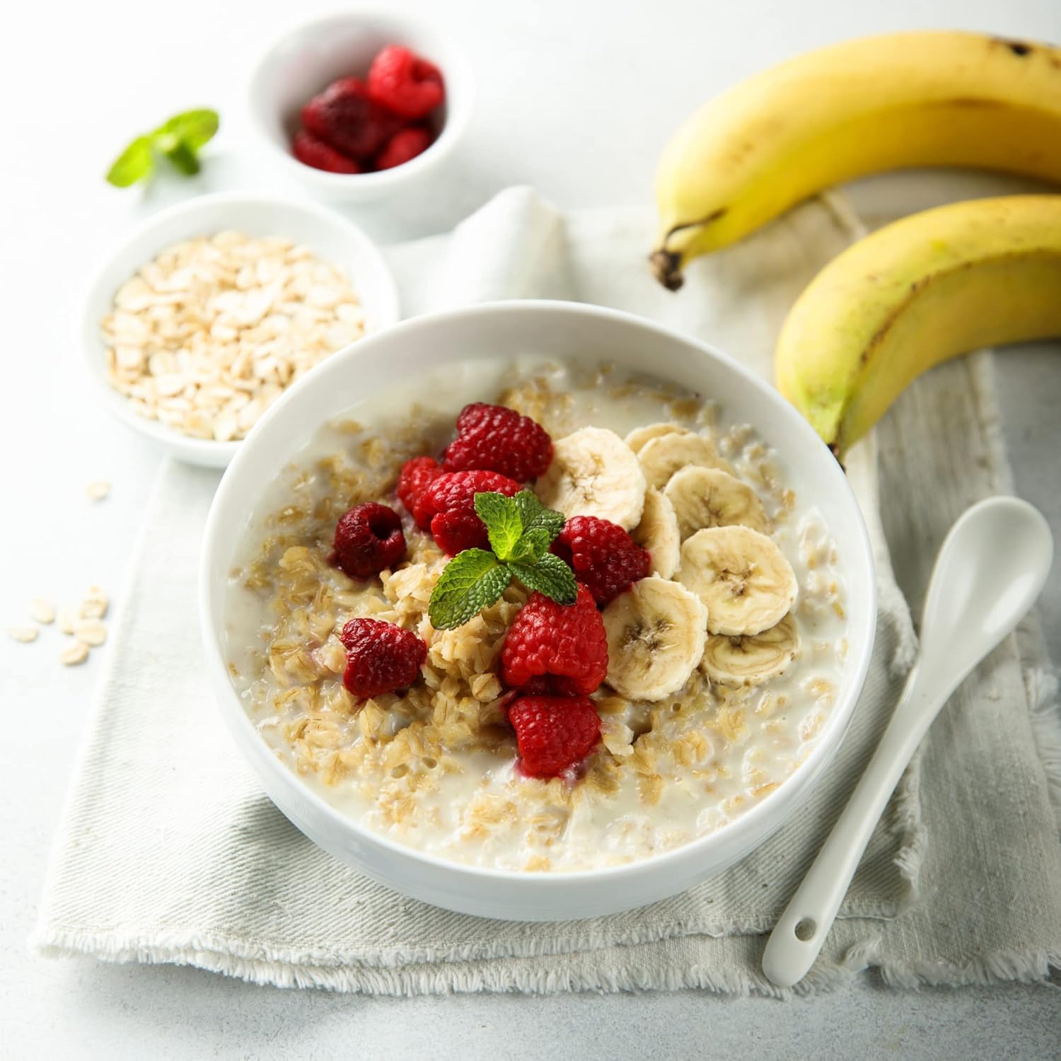 Morning Foods 25kg XL Bulk Bag Jumbo Oats. High in Fibre, High Protein, Wholegrain Oats, All Natural Ingredients : Amazon.co.uk: Grocery