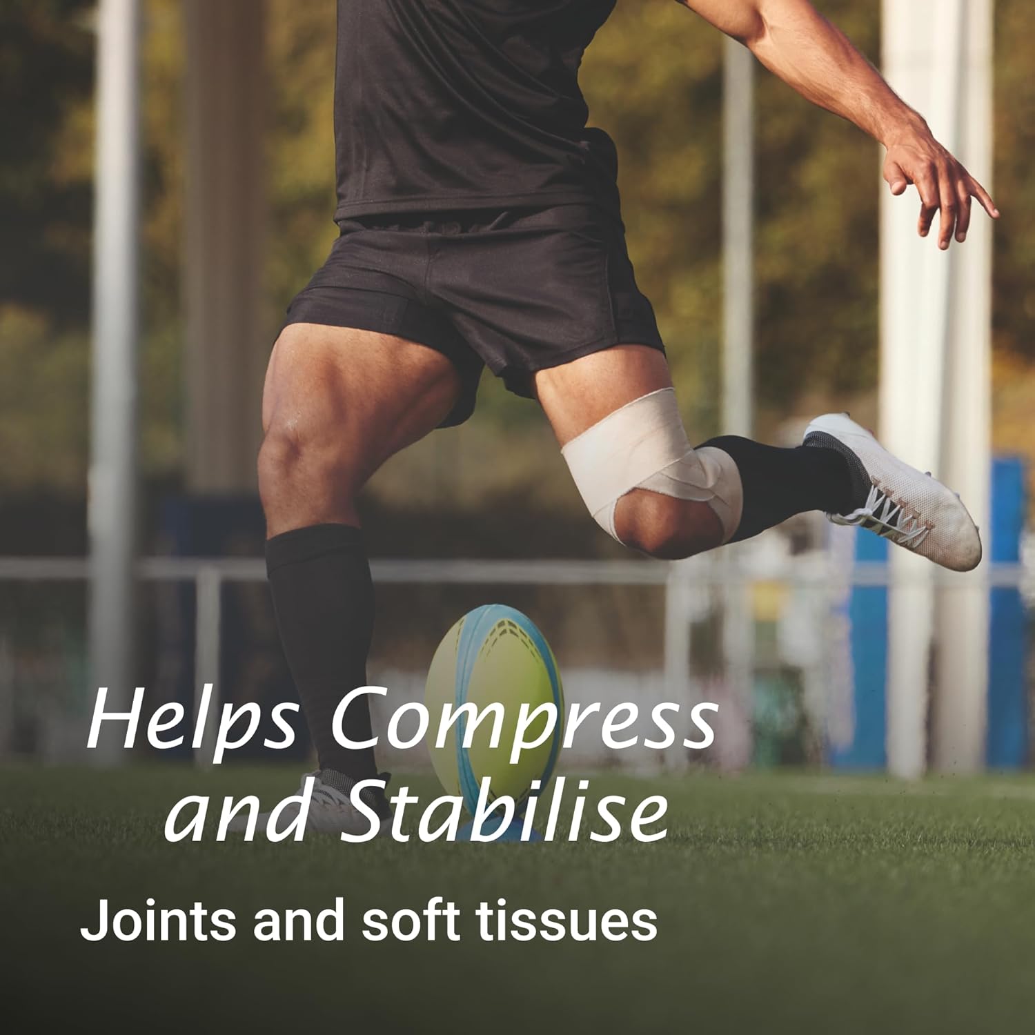 Tensoplast by Actimove Sports Edition EAB Tape for Firm Compression, with Medium Support for Joints, 7.5 cm x 4.5 m, Cream, 1 Roll : Amazon.co.uk: Health & Personal Care