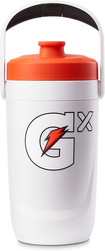 Gatorade Gx Performance Jug, 64Oz, Leakproof, Non Slip Grip, Great For Athletes, Blue