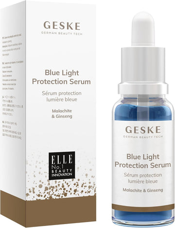 GESKE | Blue Light Protection Serum | Protection against digital skin aging during computer work | combats pigment spots | Vegan | without animal testing | Complements GESKE SmartAppGuided™ Devices : Amazon.co.uk: Beauty