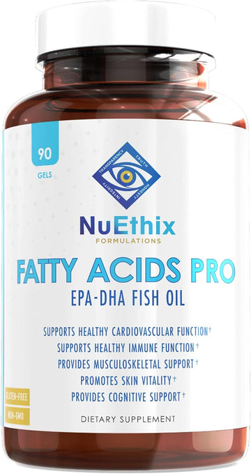 NuEthix Formulations Fatty Acids Pro EPA-DHA Fish Oil Dietary Suppleme