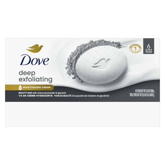 Dove Bar Soap 6 Count Dragon Fruit For Deep Nourishment For Calm, Replenished Skin 3.75 Oz