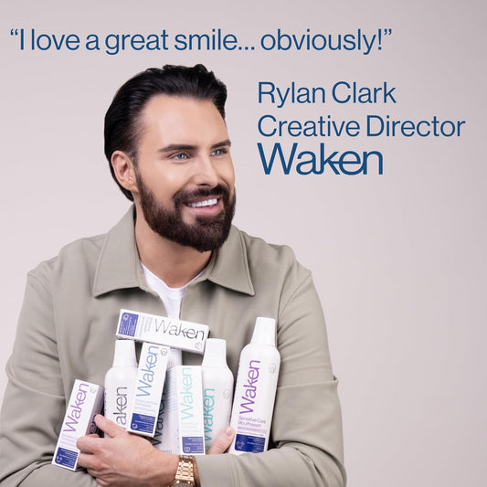 Waken, Strawberry Fluoride Toothpaste, Helps Protect Against Cavities And Reduce Plaque, No Artificial Colours, Thoughtful Packaging, Recycled Aluminium Tube, Vegan Toothpaste, 75Ml