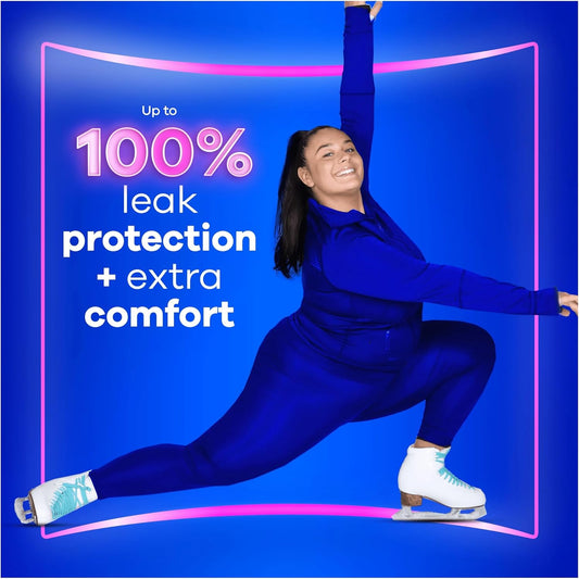 Always Platinum Extra Comfort Sanitary Towels, Size 1, Normal, Light Flow, 96 Pads With Soft Wings (24 X 4 Packs) Saving Pack, Leak Protection, Micro Cushions, Fit&Flex Core, Odour Neutraliser