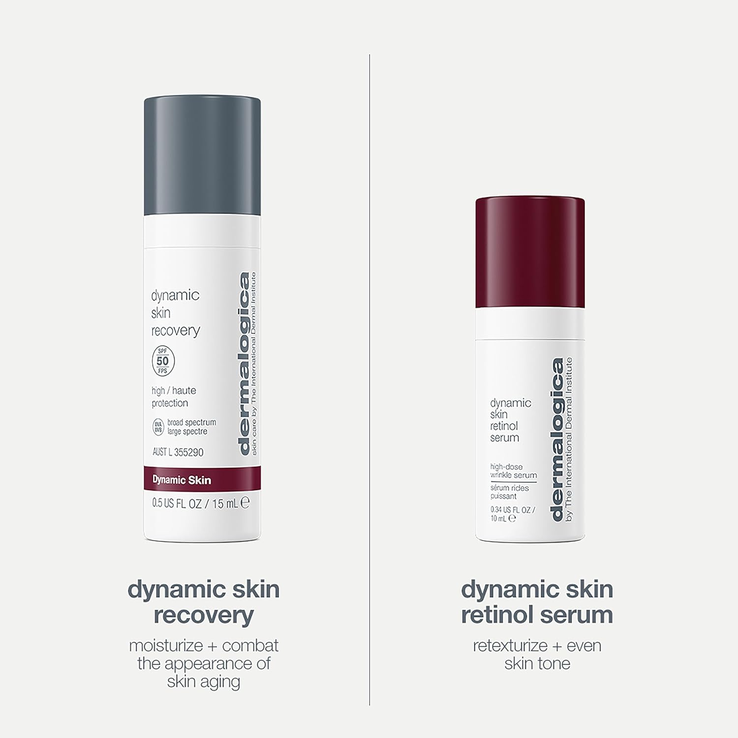 Dermalogica Protect + Renew β Face Moisturizer With Spf And Retinol Serum Duo Set, Travel Skincare Set : Beauty & Personal Care