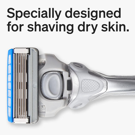 Schick Hydro Dry Skin Refills — Schick Razor Refills for Men, Men’s Razor Refills, 8 Count