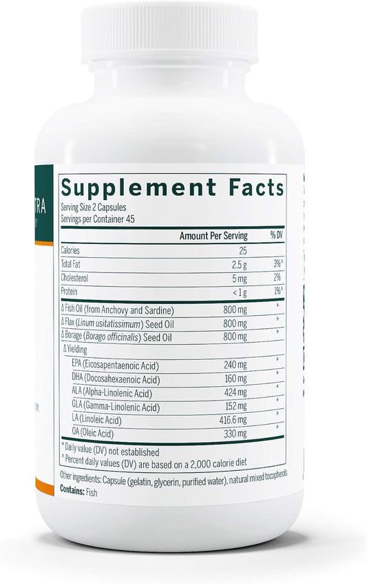 Genestra Brands Multi Efa Capsules | Unique Blend Of Fish, Flax, And Borage Seed Oils | 90 Softgel Capsules