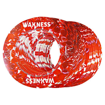 Waxness Waxing Multi-Fit Protection Collars 50 Pack Red Fits Most 14 To 16 Ounces Tins And Pots