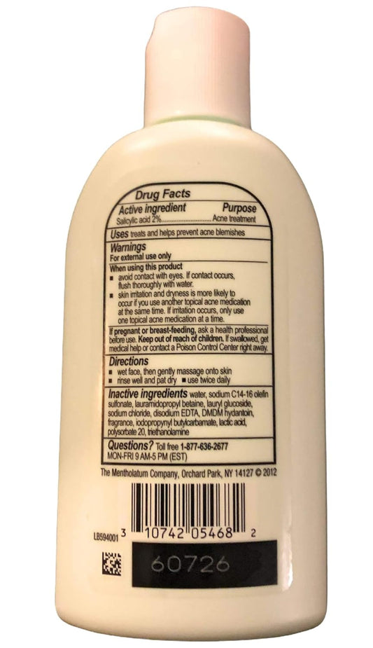 Phisoderm Clear Confidence Daily Gel Face Wash Oil Free 6 Oz. : Beauty & Personal Care