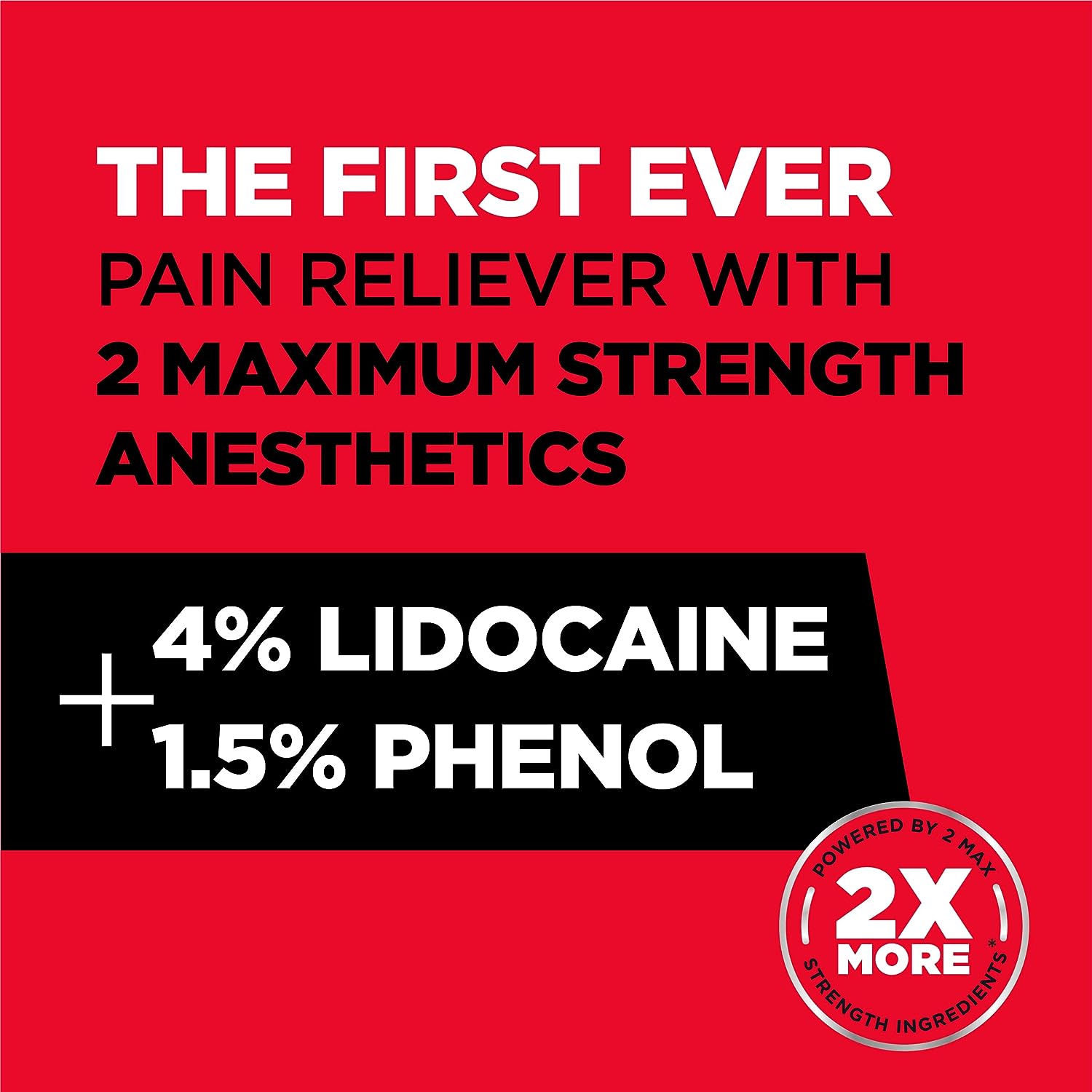 Absorbine Jr. PRO Max Strength Lidocaine Cream - Fast-Acting Numbing Pain Relief for Nerve, Muscle, Joint Discomfort - Non-Greasy, 3oz Tube : Health & Household