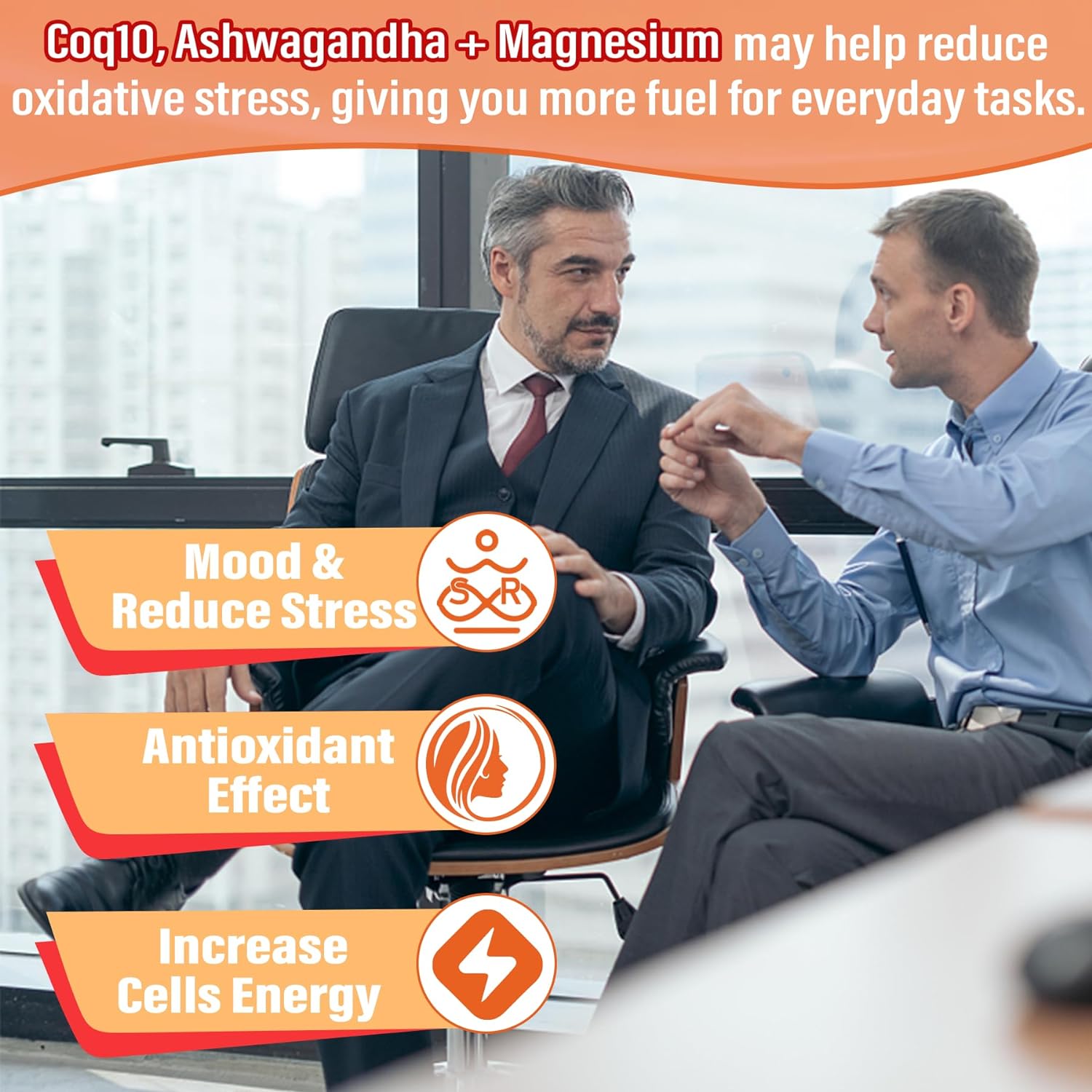 Sugar-Free CoQ10 200mg 100mg Filled Gummies with Magnesium, Ashwagandha,Vitamin D3, B12, B6, B9,Ultra Absorption Coenzyme Q10 (Ubiquinone),For He-art,Muscle & Bone Strong,Cellular Energy,Relax & Mood : Health & Household