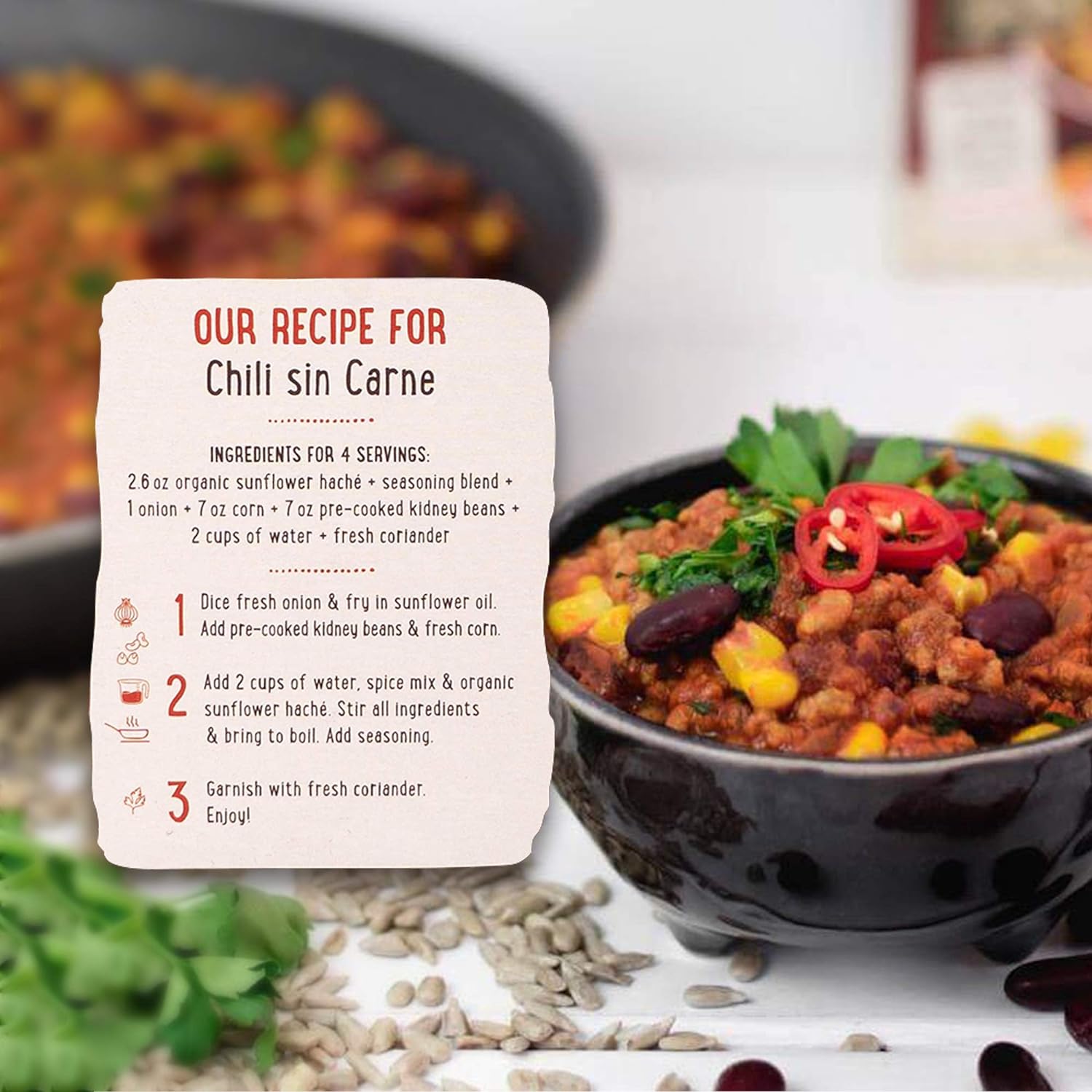 SunflowerFamily Organic Sunflower Haché - 6 Pack - 10g Protein - Plant Based Meat Substitute - Certified Organic, Sunflower Texture Protein : Grocery & Gourmet Food