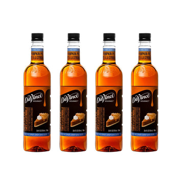 Davinci Gourmet Sugar-Free Pumpkin Pie Syrup, 25.4 Fluid Ounce (Pack Of 4)