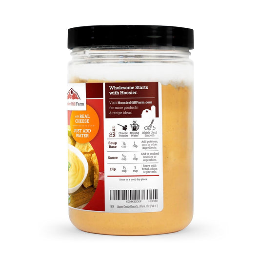 Hoosier Hill Farm Jalapeno Cheddar Cheese Sauce Mix, 12Oz (Pack Of 1)