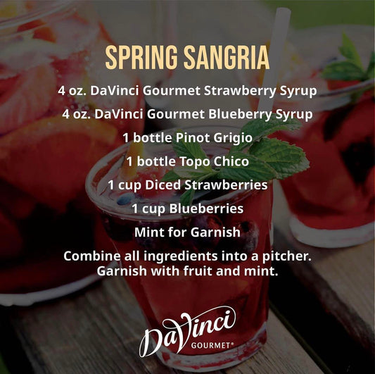 Davinci Gourmet Classic Blueberry Syrup, 25.4 Fluid Ounce (Pack Of 1)