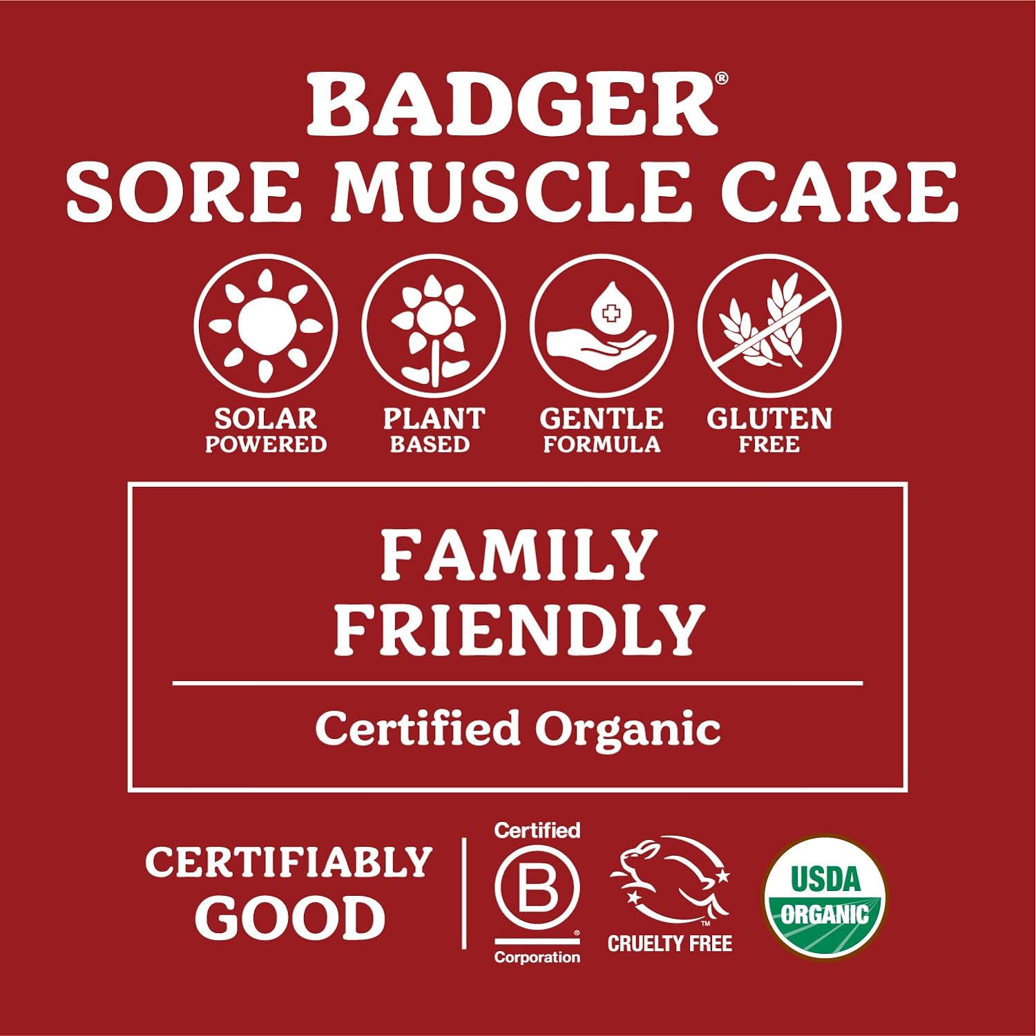 Badger - Deep Tissue Massage Oil, Ginger with Arnica & Cayenne, Certif