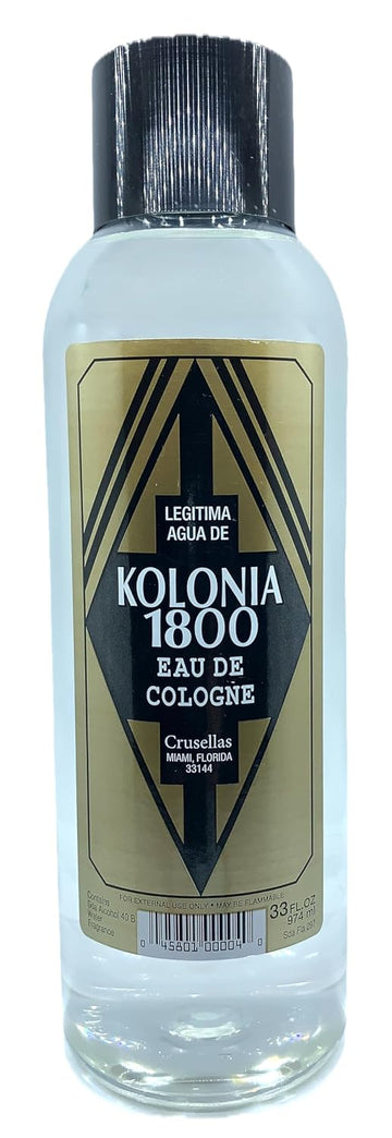 Legitima Agua De Kolonia 1800 Natural Splash Cologne 16 Fl. Oz