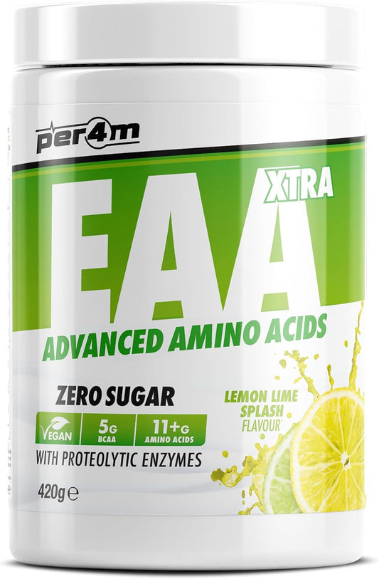 Per4m Amino Xtra 420g Lemon Lime Splash : Amazon.co.uk: Health & Personal Care