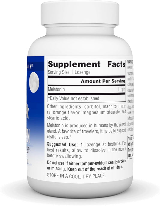 Source Naturals Melatonin 1 Mg - 300 Orange Flavored Lozenges
