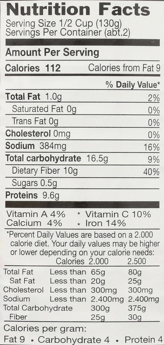 Bioitalia Organic Canned Green Lentils, 14 Oz