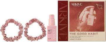 Arkive The Good Habit Hybrid Oil Gift Set - 50ml - The Good Habit Hybrid Oil & Scrunchie | Vegan Hair Growth Oil for Scalp Moisture and Hair Shine | Natural Hair Oils for Hair Growth & Damaged Hair : Amazon.co.uk: Beauty