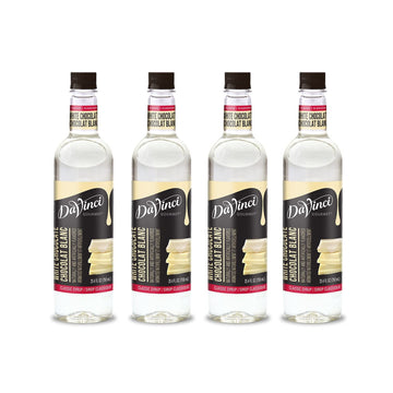 Davinci Gourmet Classic White Chocolate Syrup, 25.4 Fluid Ounce (Pack Of 4)