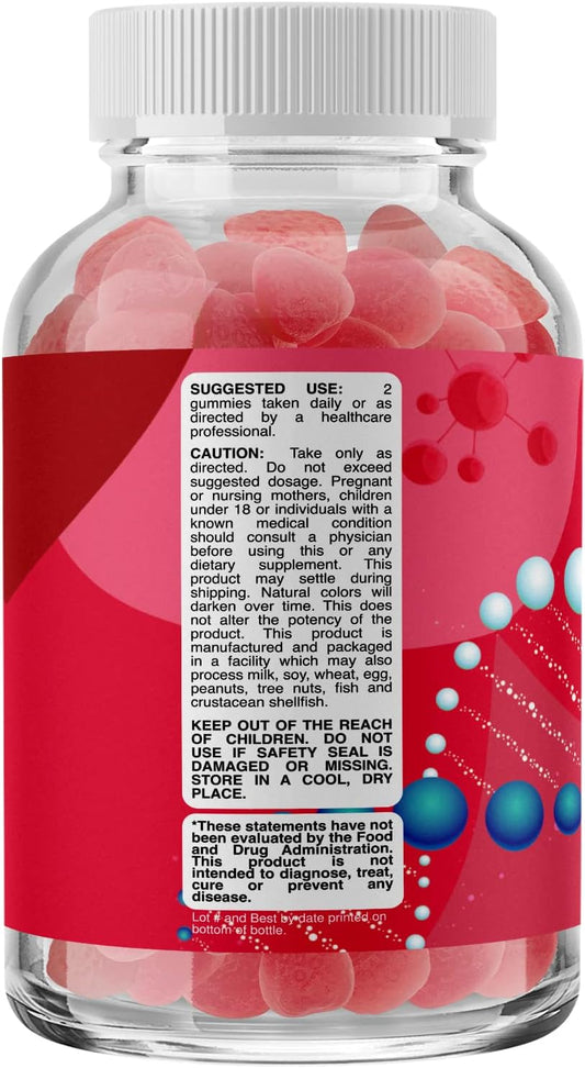 Healthy Gut Probiotic Gummies For Adults - Organic Probiotics For Gut Health Upset Stomach Relief And Immune Support - Digestive Health Chewable Probiotic Gummies For Women And Men - 5 Billion Cfu