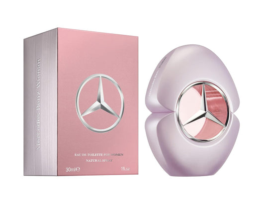 Mercedes-Benz - Woman - Amber Floral Fragrance For Women - Opens With Top Notes Of Pear, Blackcurrant Leaf And Gardenia - Suitable For Fall Or Winter Wear - Eau De Toilette - 2 Oz