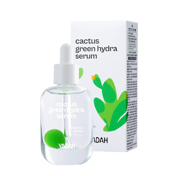 Yadah Cactus Green Hydra Serum (1.01Fl Oz) - Hydration, Oil-Moisture Balance, Strengthen Skin Barrier. Niacinamide, Adenosine