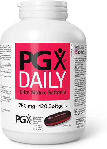 Natural Factors PGX Daily Ultra Matrix 750 mg, 120 softgels, Reduces Appetite by Promoting a Feeling of Fullness