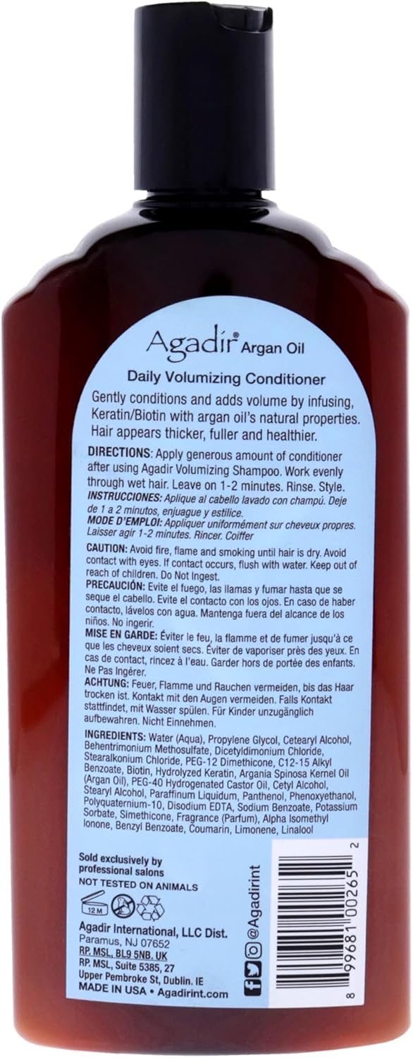 Agadir Argan Oil Volumizing Conditioner 355Ml