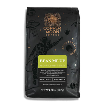 Copper Moon Light Roast Whole Bean Coffee, Bean Me Up, 2 Lb