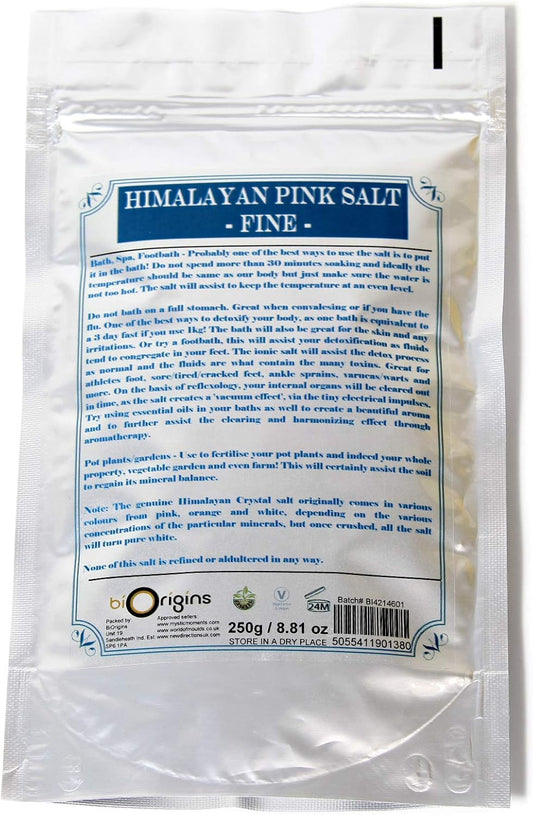 Himalayan Crystal Salt - Fine - 250G
