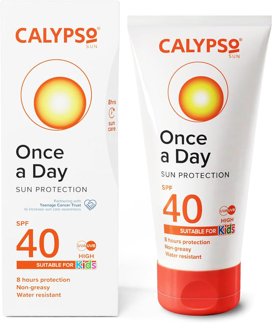 Calypso Once A Day Sun Protection Lotion With Spf 40 & Australian Standard Kids Sun Lotion Spf50