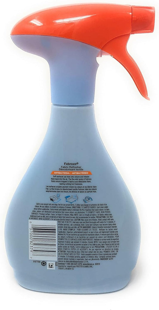Febreze Antibacterial Fabric Refresher 16.9 oz : Health & Household