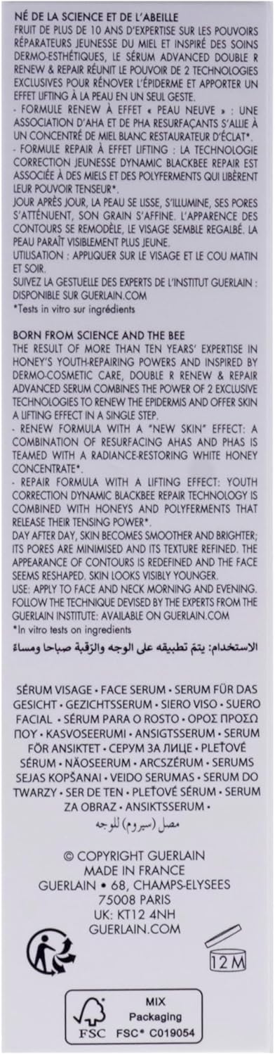 Abeille Royale Double R Renew And Repair Serum By Guerlain For Women - 1.7 Oz Serum