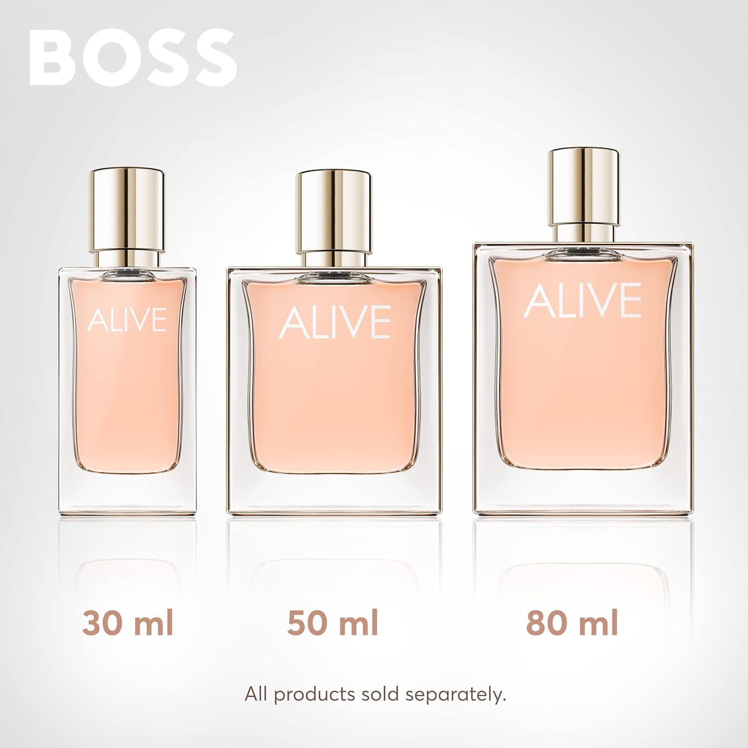 BOSS Alive - Eau de Parfum for Her - Woody Fragrance with Notes Of Apple, Jasmine and Vanilla - High Longevity - 80ml : Amazon.co.uk: Beauty