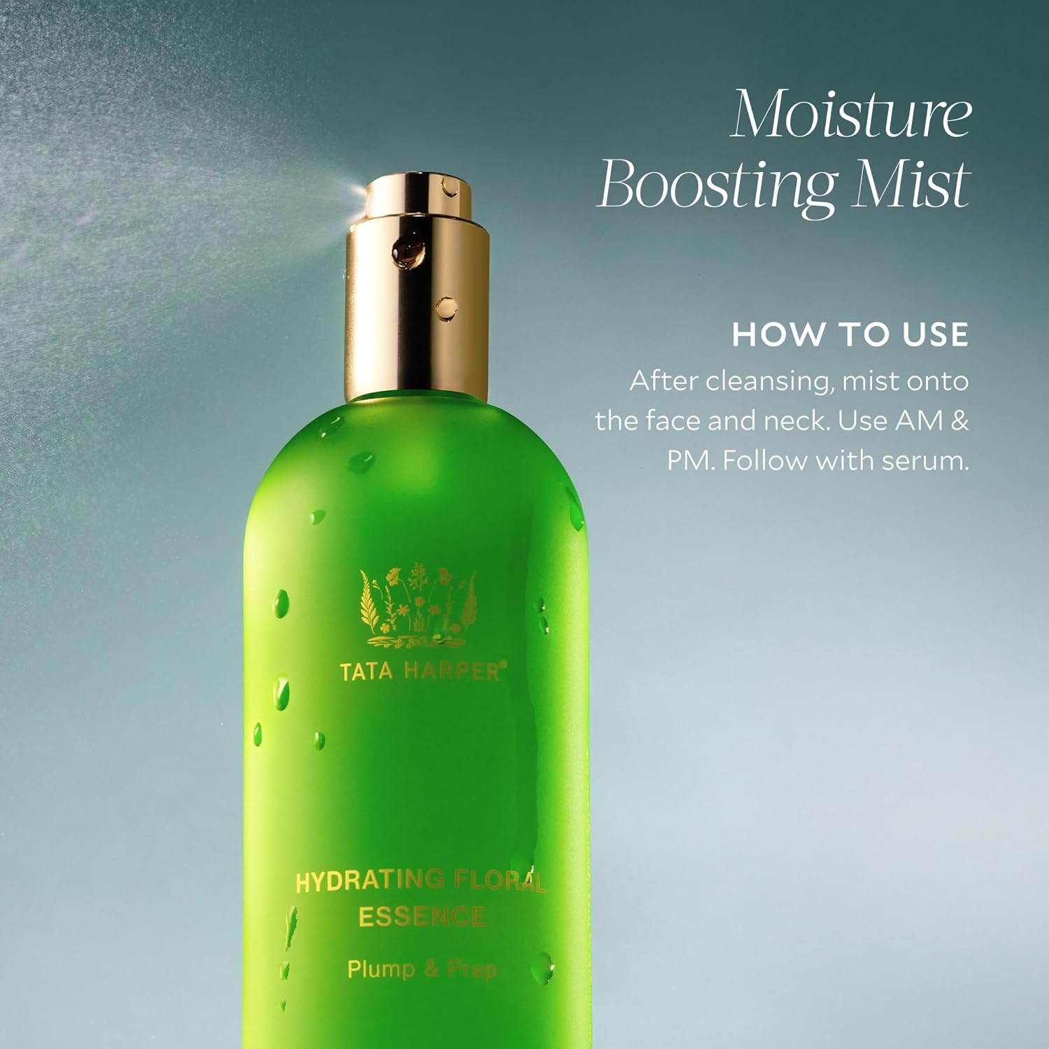 Tata Harper Hydrating Floral Essence, Hyaluronic Acid Mist, Hydrating Face Mist, Natural Skincare, 50Ml : Beauty & Personal Care