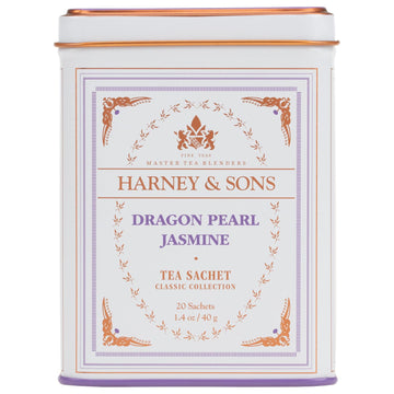 Harney & Sons Dragon Pearl Jasmine Tea, 20 Count(Pack Of 1)