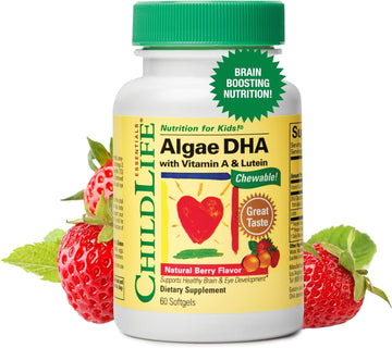 CHILDLIFE ESSENTIALS Algae DHA with Vitamin A & Lutein - Algae DHA Ome