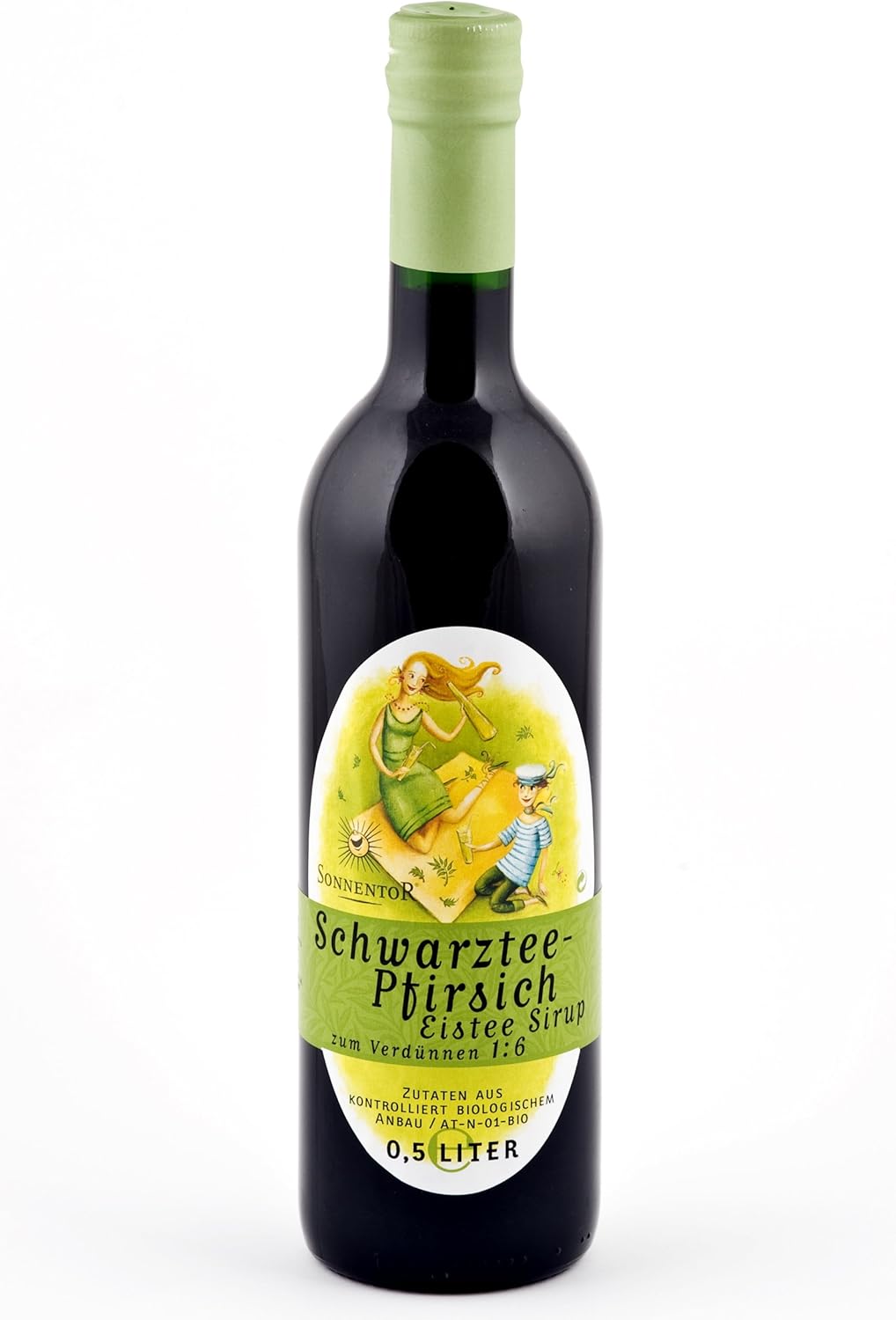 Sonnentor Black Iced Tea Syrup 500Ml