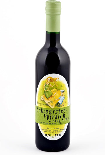 Sonnentor Black Iced Tea Syrup 500Ml