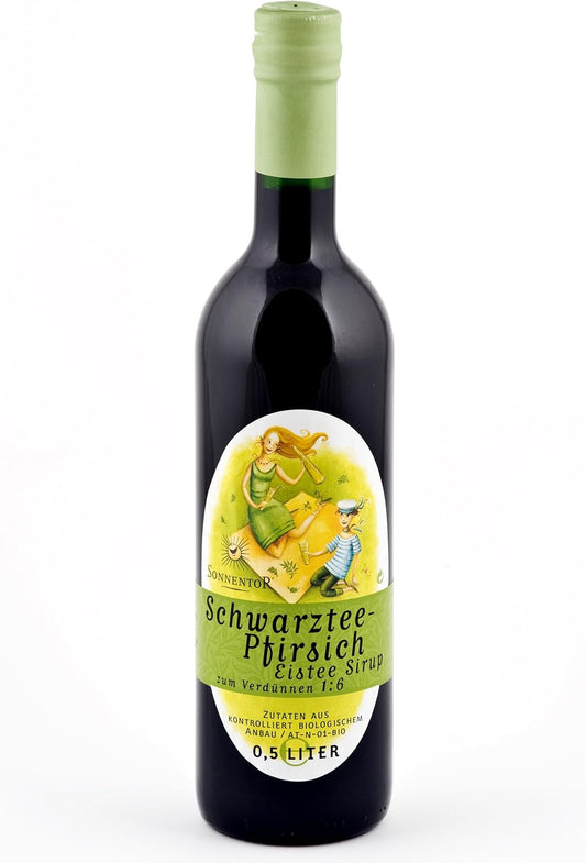 Sonnentor Black Iced Tea Syrup 500Ml