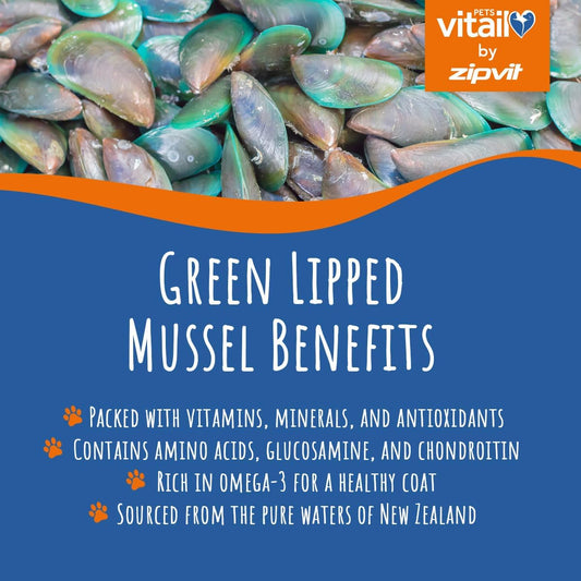 Green Lipped Mussel For Dogs, 500Mg. 120 Tablets. Formulated For Your Dogs Health And Vitality
