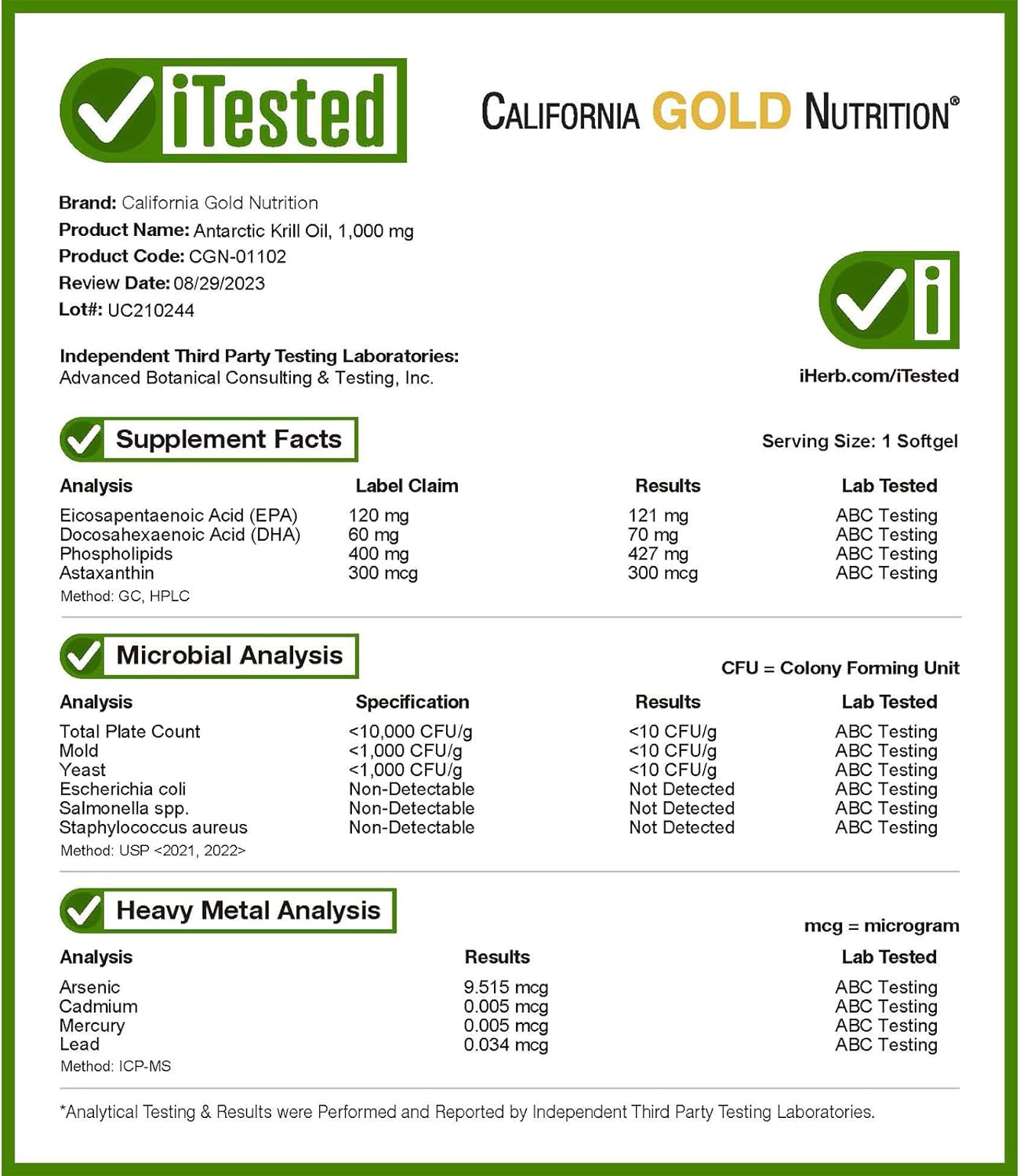 Antarctic Krill Oil, Omega-3 Phospholipids with Naturally Occurring As