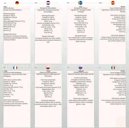 Wholefood Earth Organic Millet Flakes – 1 Kg | Vegan | Gmo Free | High Fibre | Certified Organic